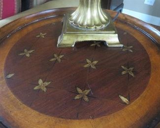 Round Lamp Table with Lower Shelves (Detail of Top)
Walter E. Smithe
