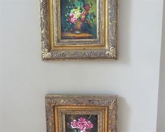 Gold Wood Framed Painting
