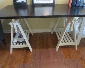 Trestle Desk
Adjust to standing Desk

