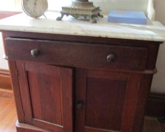 marble topped washstand