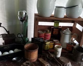 antique kitchen items