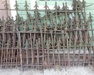 cast iron fence