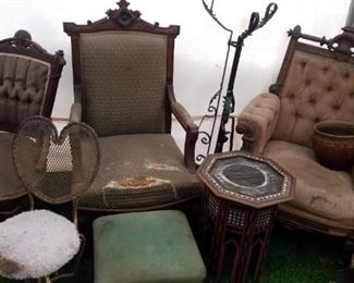 Victorian chairs