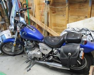 Honda Rebel motorcycle