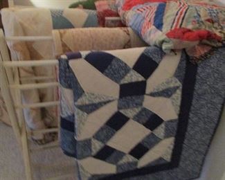 quilts, some new & some vintage