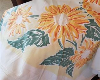 nice old tablecloth