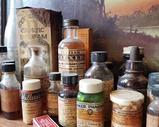 old prescription bottles