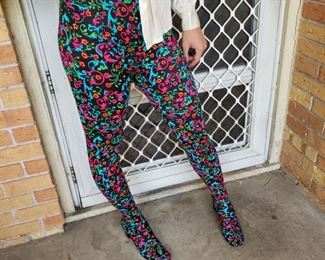 Original 1960's shoes and leggings in one. 