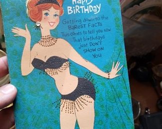 lots of unused greeting cards, we have bagged up a bunch!