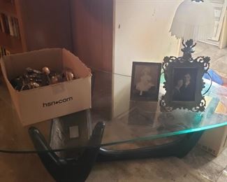 MCM coffee table! Kidney bean shape!