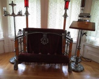  set of funeral parlor items