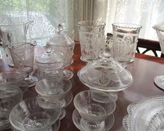 Venus & Cupid glass