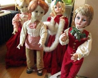 4 Christmas automatons