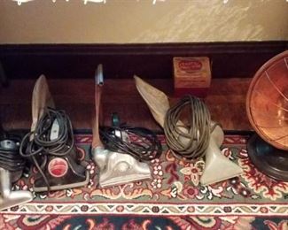 Vintage vacuum cleaners
