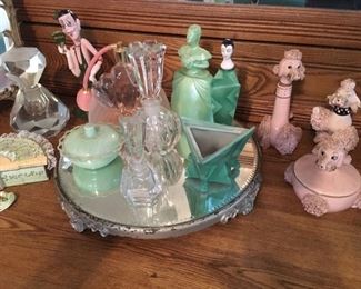 vintage dresser items
