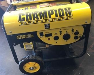 Champion 3500w generator 