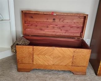 Vintage Cedar Storage Chest