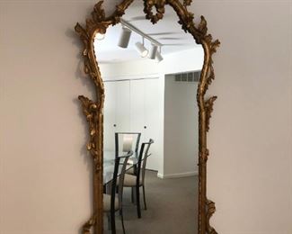 GOLD ORNATE MIRROR