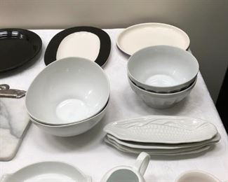 WHITE DISHES