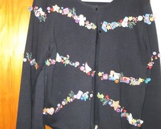 Fabulous collection of fiber art clothing and designer clothing size 8 too large