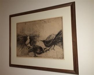 Artist proof Mary adelyn Sims