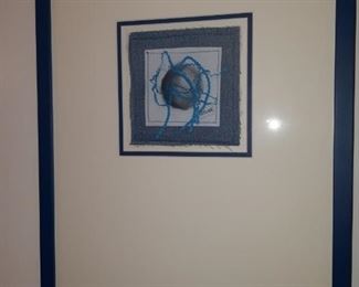 The fiber art, bluet 