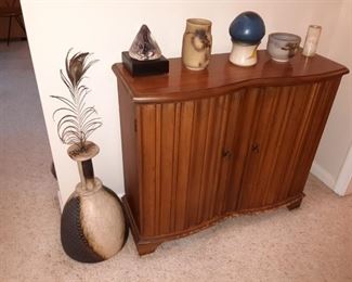 Studio pottery, art glass