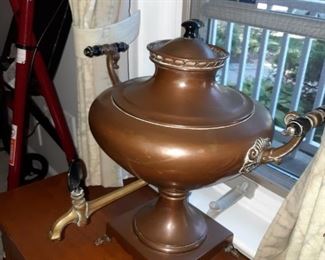 Copper coffee pot