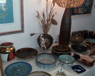 Studio Art Pottery including JT Abernathy