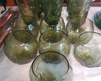 Vintage glassware
