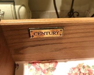 Shabby chic french provisional maker “Century” 9 drawer dressers 75x19x33