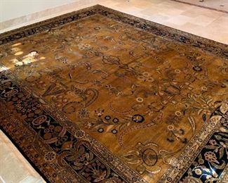 Huge 15x12ft  Persian Rug	186 x 1 47 inches		(Was over 22k new, just professionally cleaned)
