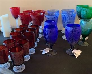 Madeline Gallego Thorpe Etched Glasses