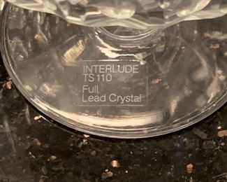 6pc Interlude Crystal Cognac	 		 
