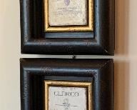 Wine Label stone wall art	 		 
