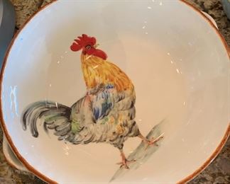 Rooster Platter