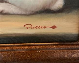 Pastor Rabbit Painting	 