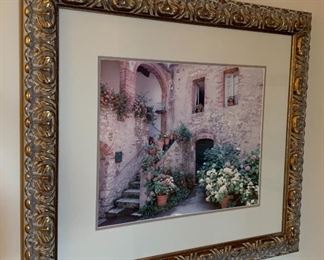 Rose Arch Penza, Italy Framed Photo	