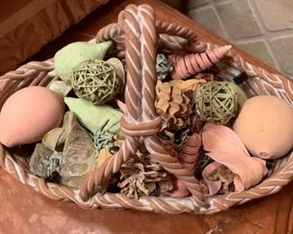 Ceramic Fruit Basket	