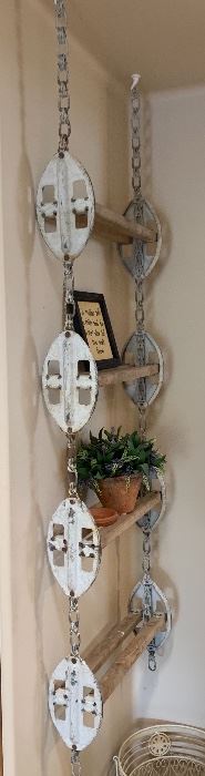 Industrial Hanging Shelf	 		 
