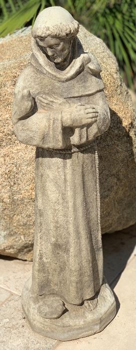 Cast Stone Saint Francis