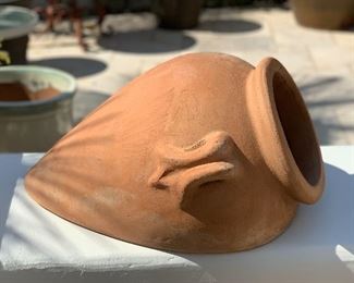 Terra-cotta Side Pot Half