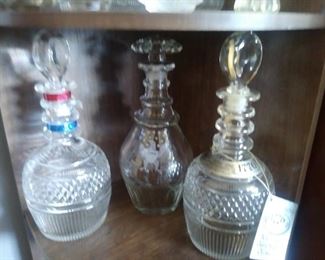 Tiffany and Company 1776 Seagrams Bottles