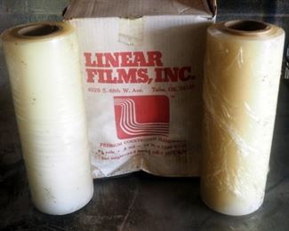 Commercial Food Safe Butcher's Cling Wrap, Qty 6 Rolls, And Dispensers, Qty 2