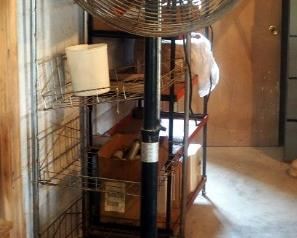 Dayton 26" Adjustable Shop Floor Fan, Model 2LY97A, Works