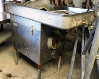 Biro Commercial Grinder/ Chopper, Needs Repair, 3- Phase, 44" x 49" x 25"