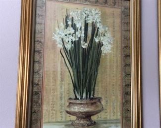 lilies print