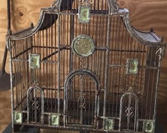 Heavy Metal Victorian Bird Cage