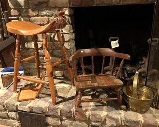 Saddle stool available