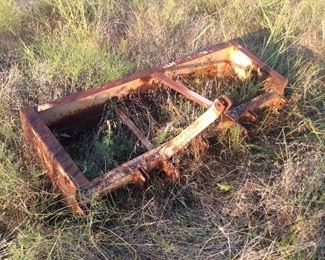Grader attachment for tractor